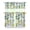 Lemon01, variant on Lemons and Flowers Tier Curtains - 3 PC Kitchen Set with Valance, Bright Yellow Retro Print for Small Windows