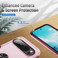 thumbnail image 4 of For Google Pixel 10 / Pixel 10 Pro Case With 360° Rotation Metal Ring Holder【Magnetic Car Mount】Shockproof Rugged Full Body Protection Heavy Duty Dust/Drop Proof Cover Case​,Pink, 4 of 9