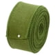 thumbnail image 1 of Cinta de yute con alambre Uxcell, rollo de cinta de tela blanca de 2-1/2 pulgadas x 10 yardas, decoración de cinta con borde de alambre, verde profundo / 1.5", 1 of 5