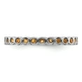 thumbnail image 3 of Citrine Sterling Silver Ring, 3 of 8