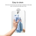 thumbnail image 3 of Espejo de afeitar antivaho Espejo de baño sin niebla con gancho de afeitar para hombres y mujeres, 3 of 8