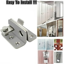 Flip Latch,Gate Latches Slide Bolt Latch Safety Door Lock Catch for Barn Cabinet Pet Cage Wood Fence Bathroom Garage Window,Heavy Duty Thicker Stainless Steel Gate Hardware Locks