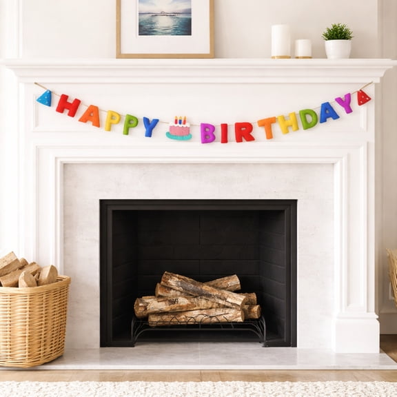 Felt Garland - Happy Birthday