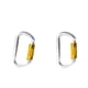 thumbnail image 1 of 2 Unids Escalada En Roca Carabiner 25KN Hebilla Hardware Llavero, 1 of 2