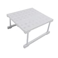 thumbnail image 1 of Étagère de Garde-Robe Extensible, Étagère de Rangement pour Légumes, Cloison Superposée Rétractable, Étagère Extensible pour Placard, Étagères de Garde-Robe, 1 of 8