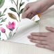 thumbnail image 2 of Papel de contacto Qoubao Watercolor Floral 45x300 cm para repisa, 2 of 7