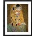 thumbnail image 2 of Art.com The Kiss, c.1907 Art Print by Gustav Klimt, Black Frame Wall Art, 17" x 21", 2 of 5
