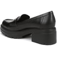 thumbnail image 4 of Naturalizer Women's Lumos Platform Penny Loafer Black Leather 10M, 4 of 6