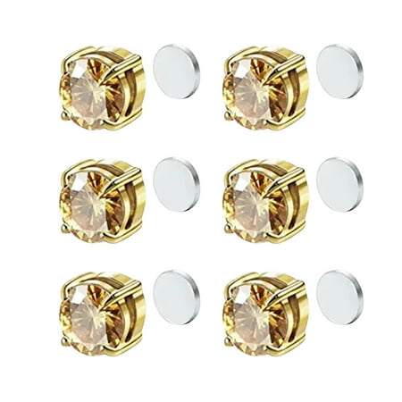 3 Pairs Magnetotherapy Earrings Earrings Ear Acupressure Earrings No Punching Earrings For Unisex