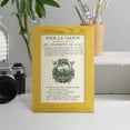 thumbnail image 4 of Printed Embellished Bookplate VII - Framed Print w/glass - Sunflower Yellow, 4 of 6