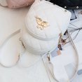 thumbnail image 3 of Mini Bolso Informal, Mochila Pequeña Pu Ergonómica Liviana Colgante de Cisne Con Estilo Fácil de Limpiar para Acampar parayjar, 3 of 6