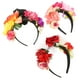thumbnail image 5 of 3 piezas de diademas de flores mexicanas tocados de Halloween diademas florales de cosplay, 5 of 5