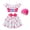 C, variant on Girls Cowgirl Two Piece Swimsuit Princess Bathing Suit Bo Peep Summer Swimwear