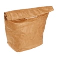 thumbnail image 3 of FRCOLOR 3 pcs  Ice Bag Practical Bento Bag Degradable Kraft Paper Bag Utility Lunch Box Bag, 3 of 8