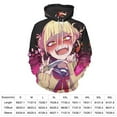 thumbnail image 2 of Himiko Toga Unisex Sweatshirts Loose Pullover Sweater Hooded Hoodie 3D Printing Jacket Winter Fall Clothes 6XL, 2 of 7