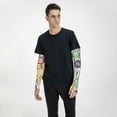 thumbnail image 6 of Picia Travel Stamp Arm Sleeves for Men and Women - Tattoo Cover Up UPF 50+ Cooling Sports Sleeve for Basketball Golf Football-One Size, 6 of 8