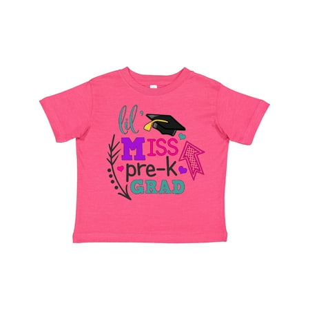 

Inktastic Lil Miss Pre-K Grad with Arrows Gift Toddler Toddler Girl T-Shirt