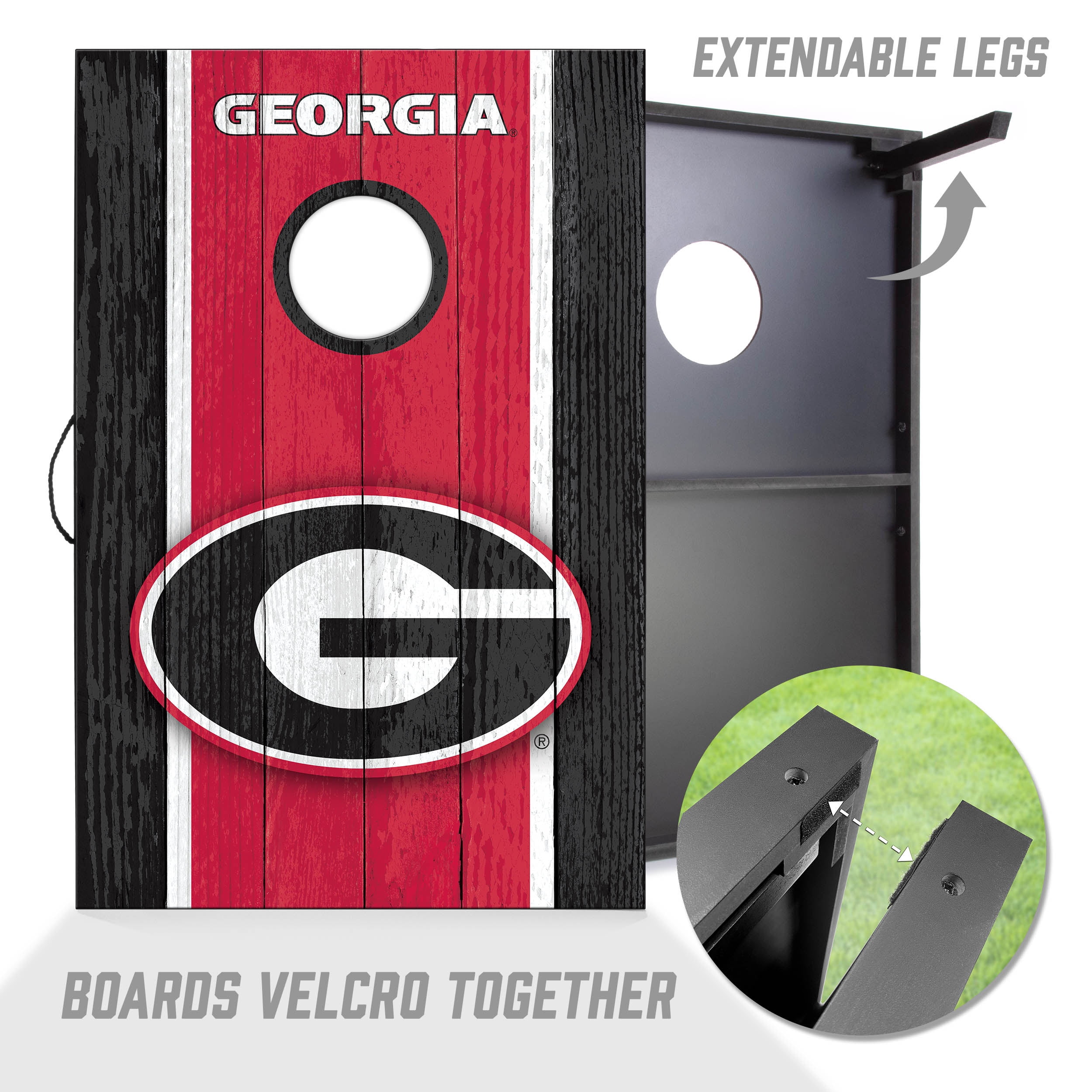 Georgia Bulldogs 2x3 MDF Cornhole Game Set