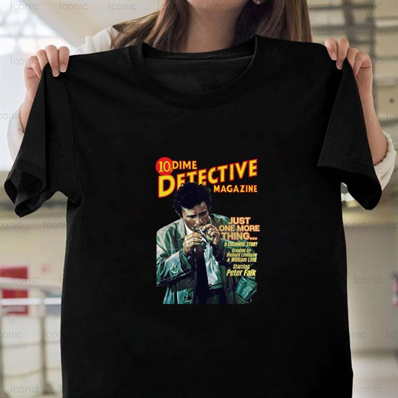 Iconic92 Columbo, TV Series Tee, Gift For Serie TV Lovers, Vintage T-Shirt , for Unisex, up to size 5XL