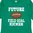 thumbnail image 4 of Inktastic Football Future Field Goal Kicker Boys Long Sleeve Toddler T-Shirt, 4 of 5