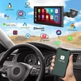 thumbnail image 2 of Road Top Wireless Carplay & Android Auto, 8.8'' Touch Screen, Apple Carplay Car Stereo with Backup Camera, Support Mirror Link, Bluetooth 5.0, Siri, GPS Navigation, FM, Music, Video, 2 of 8