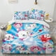 thumbnail image 3 of Disney-juego de ropa de cama de dibujos animados para niños y niñas, edredón de dibujos animados de Marie Cat, tamaño Queen y King, Kawaii, funda de almohada, regalo, 3 of 5