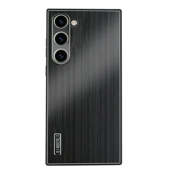 For Samsung Galaxy S21 Case Slim Fit Soft TPU Metal Super Ultra-Thin S21 Phone Back Cover Light Protective Brushed Finish Coating Case Compatible Samsung Galaxy S21,Black