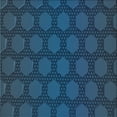 thumbnail image 1 of Ahgly Company Indoor Square Patterned Bright Navy Blue Area Rugs, 5' Square, 1 of 6