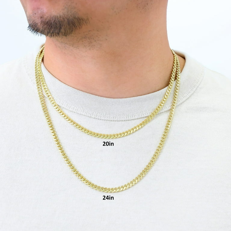 Nuragold 14k Yellow Gold 5mm Hollow Chain Necklace, 18 Nuragold 14k Yellow Gold 5mm Hollow Chain Necklace, 18