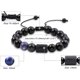 thumbnail image 5 of Pulseras para hombre y mujer 12 pulseras del zodiaco para jóvenes regalos unisex cuentas ajustables 8mm-10mmscorpio Feliz Sencillez, 5 of 5