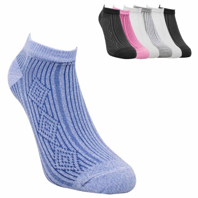 Tin Corto Fruit Of The Loom para Mujer, Multicolor Sin Felpa Unitalla Paquete con 7 Pares