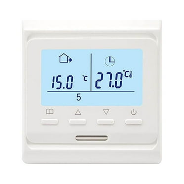AC110–250V Room Thermostat Water Electric Floor Heating Smart Temperature Sensor V6S8 Accessories Built-in LCD Controllor S9Y6