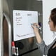 thumbnail image 1 of 17"x12" Magnetic Whiteboard For Fridge With Stain-resistant Technology, Refrigerator Magnet Board Planner In Flat Package--, 1 of 3