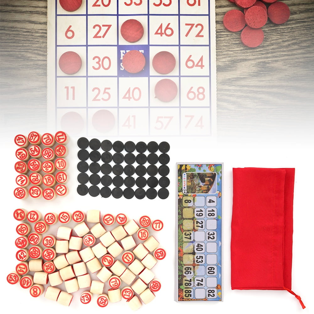 Cergrey Number Chess Toy Wooden Desktop Family Number Chess Board Game