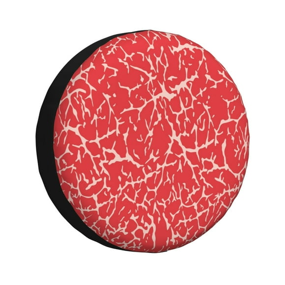 Easygdp Beef2 for Wheel Cover,Spare Tire Cover,4-17in Spare Tire Cover Universal Fit for Trailer, Car, Truck, SUV, Jeep-15 inch