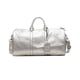thumbnail image 1 of Bolsa de gimnasio deportiva, bolso de mano de piel sintética, correa de hombro ajustable, bolso de mano para adultos Plata, 1 of 9