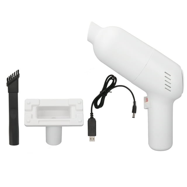 Aspiradora de mano de succión fuerte, aspiradora de pelo de mascota inalámbrica recargable de 120W de potencia para el hogar y el coche