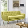 thumbnail image 5 of Modway Remark Upholstered Fabric Sofa in Wheatgrass, 5 of 5