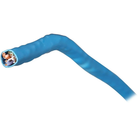 StarTech 1000 ft Roll of Blue Plenum CMP Cat 6 Solid UTP Bulk Cable