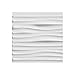 thumbnail image 3 of FASÄDE Waves Decorative Vinyl Backsplash Panel in Matte White (6X6 Inch Sample), 3 of 3