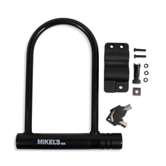 Cable Candado Rígido de Acero MIKELS Tipo U 1 pieza