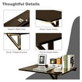 Folding Table Desks Wall Mounted Table Fold Down for Small Spaces