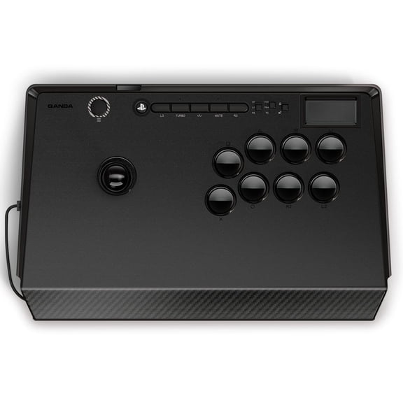 Joystick con cable Qanba B1 Titan para PS5/PS4 y PC, mando con licencia