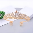 thumbnail image 4 of TUWAFE Birthday Girl Tiara,Crown for Girls,Princess Crown with Birthday Sash,Birthday Crowns Tiara for Women,for Girls Birthday and Wedding School Graduate Party Accessories, 4 of 8