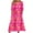 Multicolor#2, variant on Tnhcen Women's Summer Casual Vintage Floral Print Short Sleeve Round Neck Knee Length Loose Dress 4 Way Stretch Plus Size S - 2XL Pocket Dress
