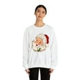 thumbnail image 3 of Retro Santa sweatshirt, Cute Christmas Santa sweater, 3 of 7