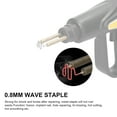 thumbnail image 4 of 500pcs Car Bumpers Welding Wire for Plastics Welding Machine Plastics Welders Studs Plastics Appearance Repairing Machine Staple Kit Mending Repairing Standard Pre Cut Staple Set, 4 of 7