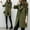 Army Green, variant on ZZwxWA Trench Coat for Women 2025 Winter Warm Wool Blend Pea Coats Lapel Collar Double Breasted Over Coats Long Jackets