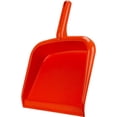 thumbnail image 1 of SPARTA Large Handheld Dustpan with Hanging Hole, Heavy-Duty Plastic Dustpan with Wide Lip for Countertops and Surfaces, Plastic, 10 Inches, Orange, (Pack of 12), 1 of 5