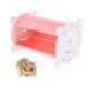 thumbnail image 3 of Mascota Pequeño Animal Hideout Hamster House Deluxe Hut Jugar Tunnel Toys Rosado Sunnimix Hamster Hideout Hut, 3 of 8